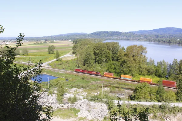 Kanadensiska nationella tåg — Stockfoto