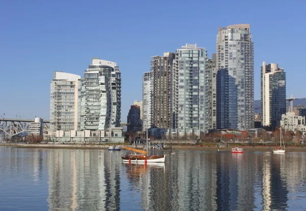 Vancouver Hights in der Innenstadt — Stockfoto