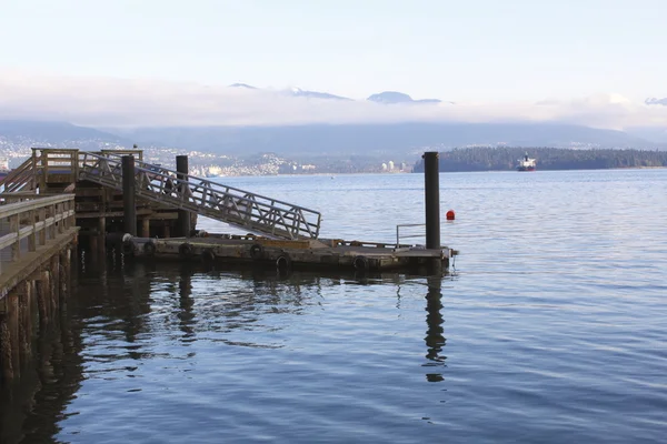 A Dock in English Bay — Stock Photo, Image