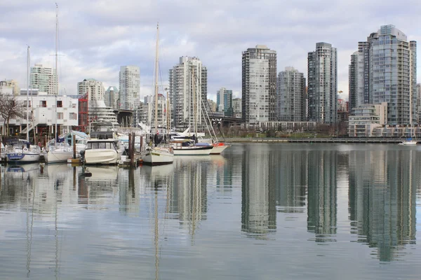 Ванкувер, прибрежный город — стоковое фото