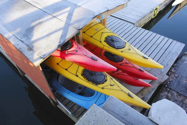 Stockage de kayak — Photo