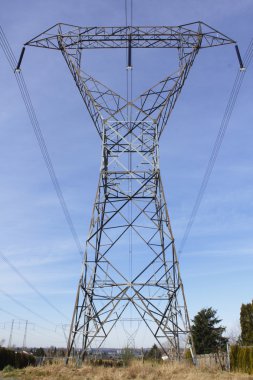 A Hydro Transmission Tower clipart