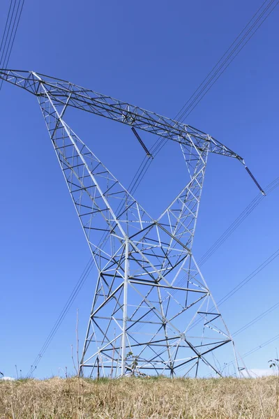 Hydro elektriciteitsnet — Stockfoto