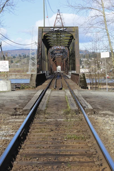 Železniční most — Stock fotografie