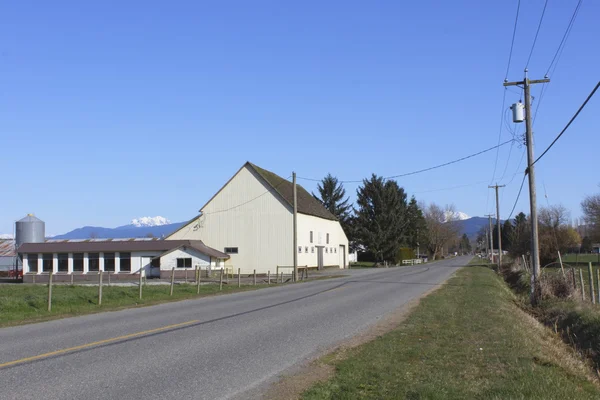 stock image A Rural Barn in Abbotsford, British Columbia