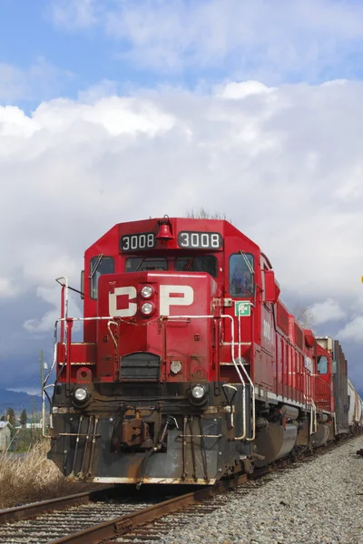 Καναδική Ειρηνικού Σιδηροδρομικός — Φωτογραφία Αρχείου