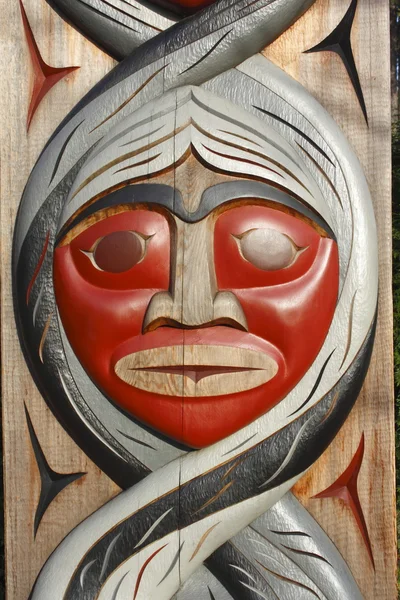 Native Carving — Stock Photo, Image