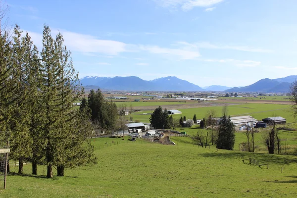 Fraser Valley Countryside Stock Photo