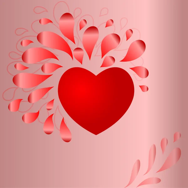 Valentines fond — Image vectorielle