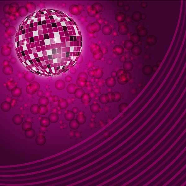 Purple discoteca luces telón de fondo — Archivo Imágenes Vectoriales