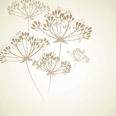 Floral background clipart