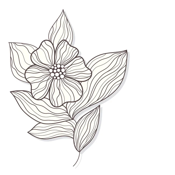 美しさの花 — ストックベクタ