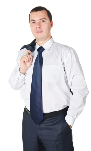 Portret van de jonge zakenman — Stockfoto