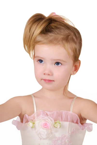 Güzel küçük kız portresi — Stok fotoğraf