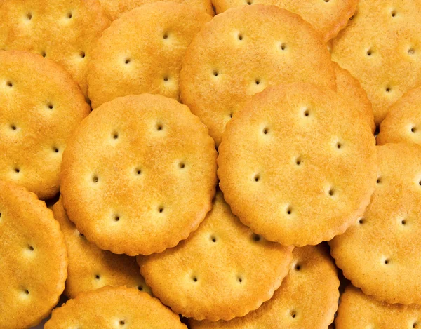 Salty biscuits cracker — Stock Photo, Image