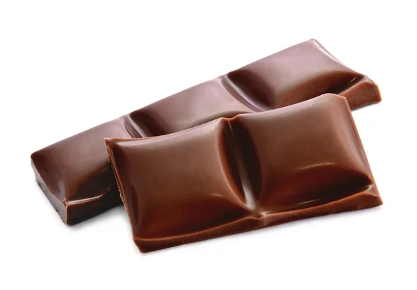 Trasig chokladkaka — Stockfoto