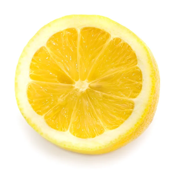 Halvt citron - Stock-foto
