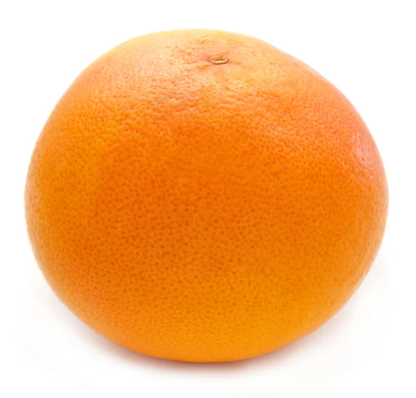 Grapefruit op een wit — Stockfoto