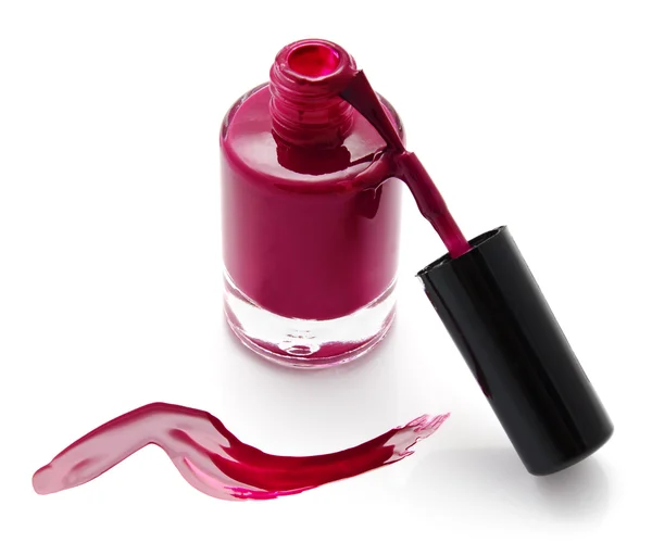 stock image Nail polish bottle isolated