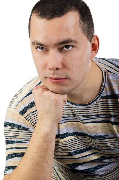 Retrato de un joven guapo —  Fotos de Stock