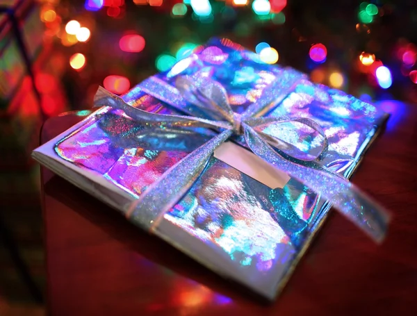 Рождественский подарок — стоковое фото