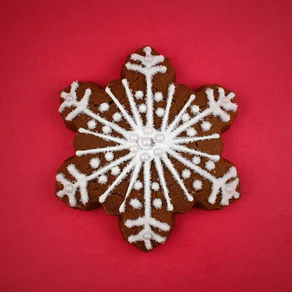 Biscotto al fiocco di neve — Foto Stock