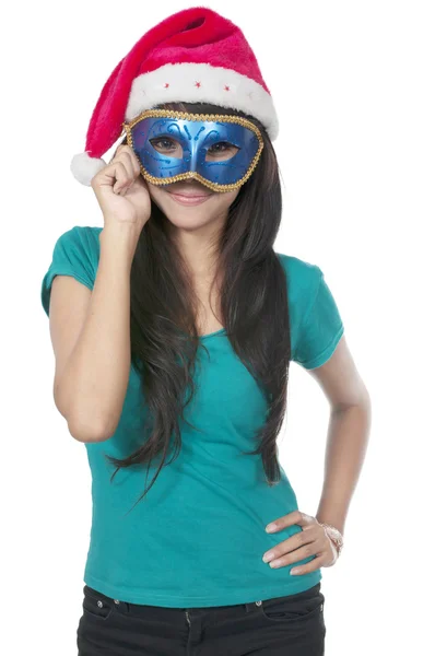 Vánoční maska — Stock fotografie