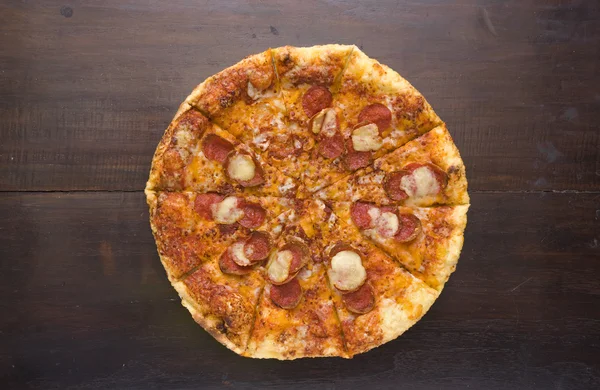Pizza pepperoni — Photo