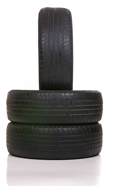 Worn Out Tires — Stock Photo, Image