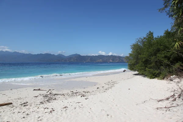 Strand der Insel Gili — Stockfoto