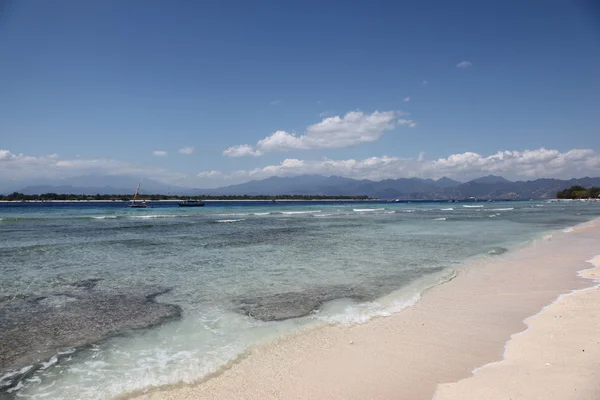 Plaża wyspy Gili — Zdjęcie stockowe
