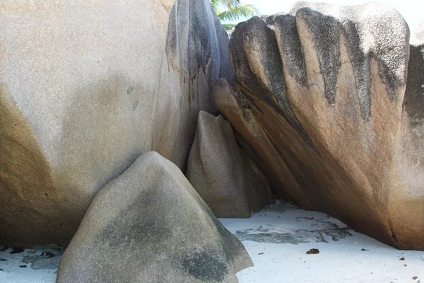 Felsen der Seychellen — Stockfoto