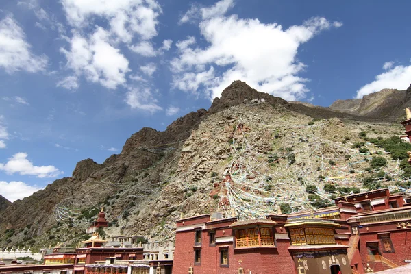 Boeddhistische klooster in tibet — Stockfoto