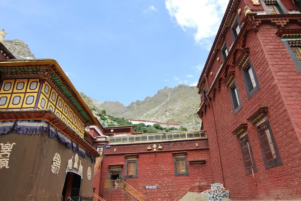 티베트의 불교 수도원 — 스톡 사진