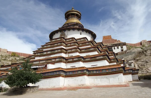 Buddhistisches Kloster in Tibet — Stockfoto