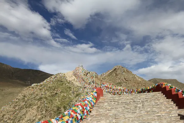 stock image The foothills of Tibet