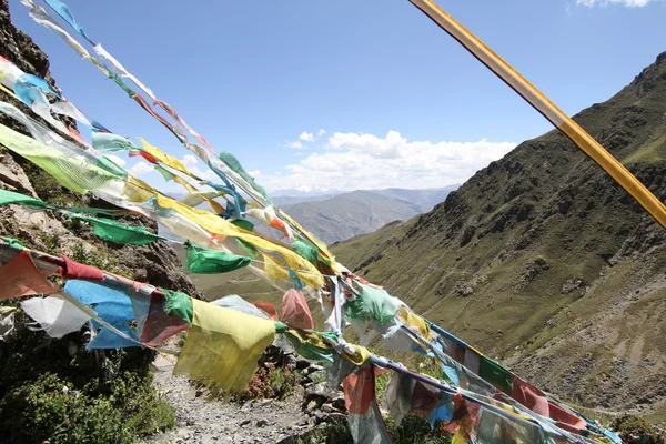 Предгорья Тибета — стоковое фото