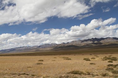 The foothills of Tibet clipart