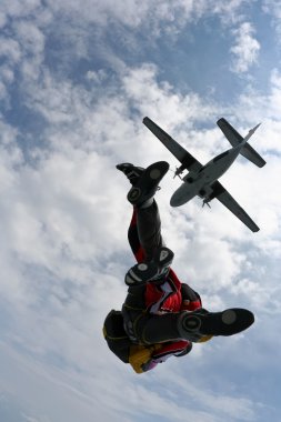 skydiving fotoğraf