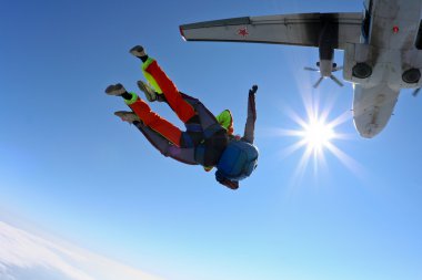 skydiving fotoğraf