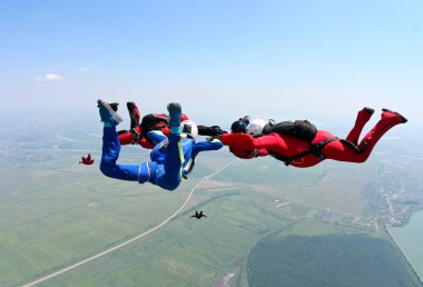 skydiving fotoğraf