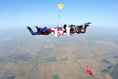 skydiving fotoğraf