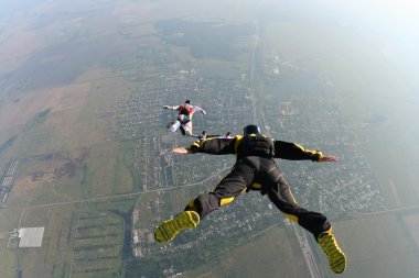 skydiving fotoğraf