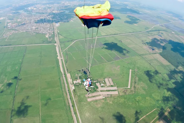 Skydiving fotografie — Fotografie, imagine de stoc