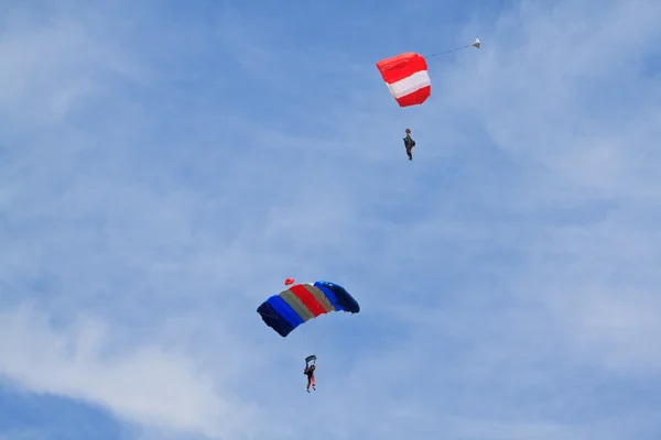 Skydiving photo — Stock Photo, Image