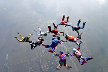 skydiving fotoğraf
