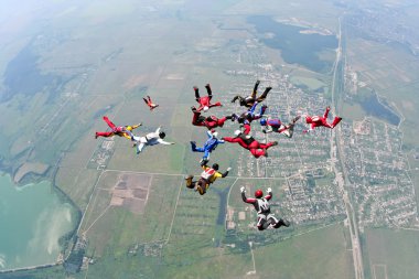 skydiving fotoğraf