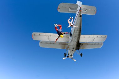 skydiving fotoğraf