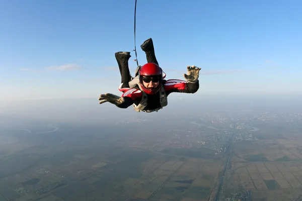 Skydiving photo. — Stock Photo, Image