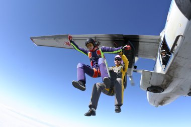 skydiving fotoğraf